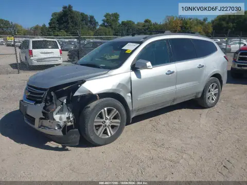 2015 Chevrolet Traverse 1Lt VIN 1GNKVGKD6FJ227030 фото 3