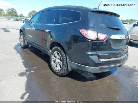 2017 Chevrolet Traverse 1Lt VIN 1GNKRGKD3HJ281327 фото 3