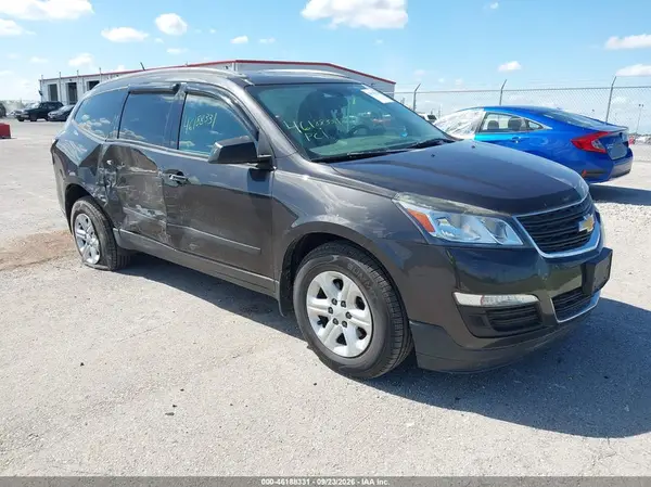1GNKRFEDXHJ316340 — 2017 Chevrolet Traverse, Задняя часть слева (Left Rear), фото до ремонта