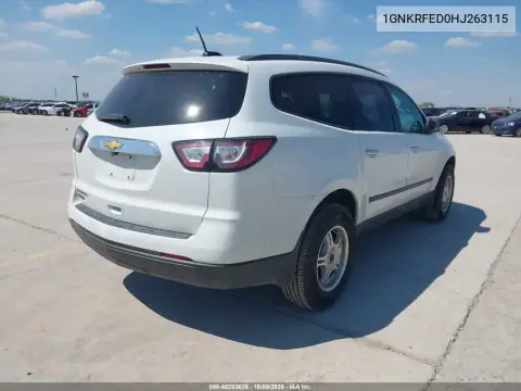 2017 Chevrolet Traverse Ls VIN 1GNKRFED0HJ263115 фото 5