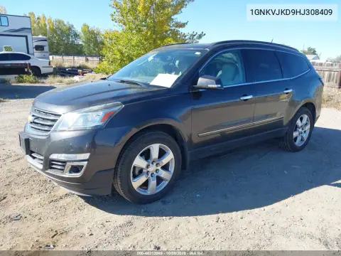2017 Chevrolet Traverse Premier VIN 1GNKVJKD9HJ308409 фото 3