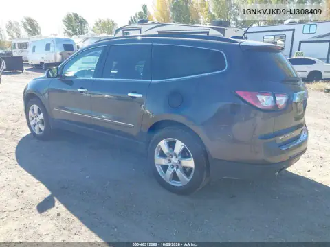 2017 Chevrolet Traverse Premier VIN 1GNKVJKD9HJ308409 фото 4