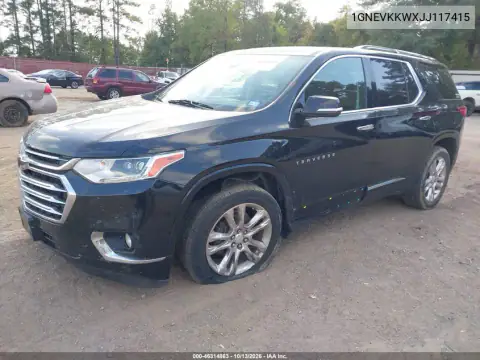 1GNEVKKWXJJ117415 — 2018 Chevrolet Traverse, фото 3 с аукциона IAAI, Боковая часть