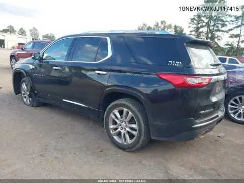 1GNEVKKWXJJ117415 — 2018 Chevrolet Traverse, фото 4 с аукциона IAAI, Боковая часть
