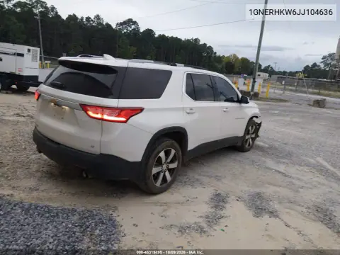 2018 Chevrolet Traverse 3Lt VIN 1GNERHKW6JJ104636 фото 5
