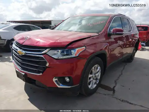 1GNERGKW9JJ253519 — 2018 Chevrolet Traverse, фото 3 с аукциона IAAI, Левый бок