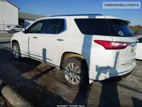 2018 Chevrolet Traverse High Country VIN 1GNEVKKW6JJ165915 фото 4