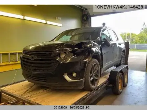 1GNEVHKW4KJ146428 — 2019 Chevrolet Traverse, Передний левый, фото до ремонта