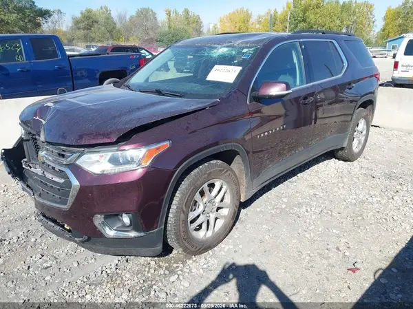 1GNEVGKW3KJ221629 — 2019 Chevrolet Traverse, фото 2 с аукциона IAAI, Передняя часть