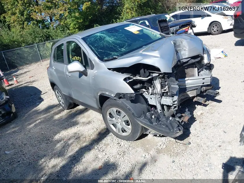 2019 Chevrolet Traverse 1Lt VIN 1GNERGKW7KJ162637 фото 1
