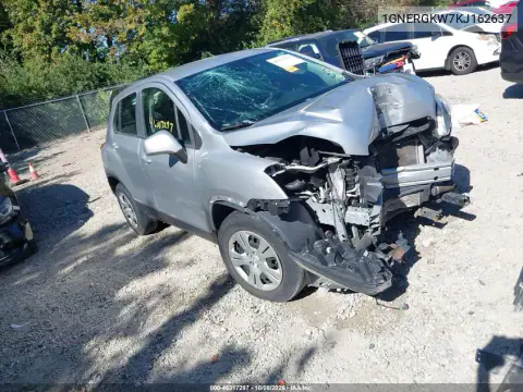 1GNERGKW7KJ162637 — 2019 Chevrolet Traverse, Передняя часть, фото до ремонта