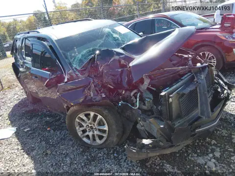 1GNEVGKWXKJ104193 — 2019 Chevrolet Traverse, Повреждения со всех сторон, фото до ремонта