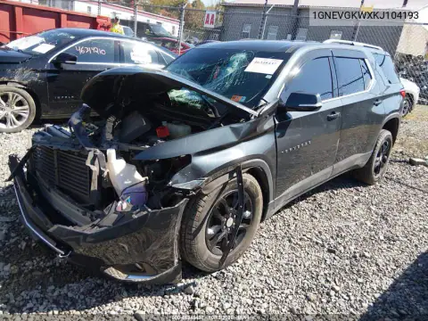 1GNEVGKWXKJ104193 — 2019 Chevrolet Traverse, фото 2 с аукциона IAAI, Повреждения со всех сторон