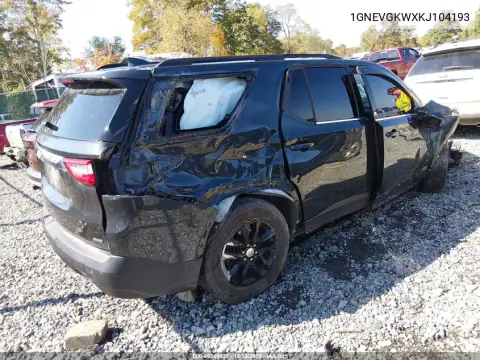 1GNEVGKWXKJ104193 — 2019 Chevrolet Traverse, фото 4 с аукциона IAAI, Повреждения со всех сторон