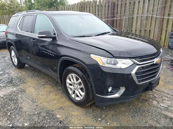 1GNEVGKW7LJ253873 — 2020 Chevrolet Traverse, Задняя часть (Rear), фото до ремонта