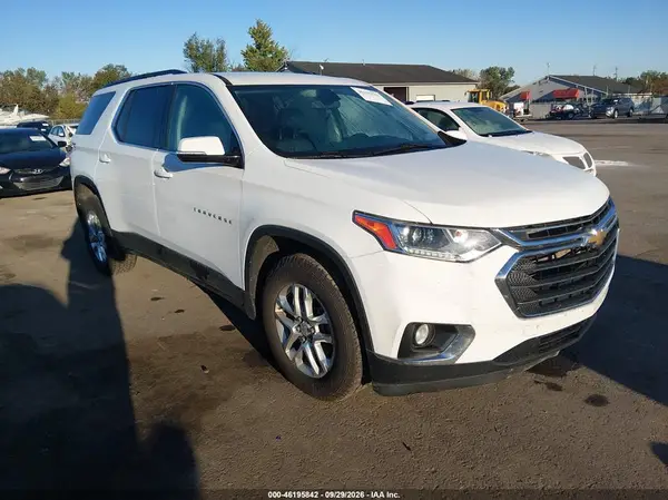1GNERHKW0LJ114596 — 2020 Chevrolet Traverse, Задняя часть (Rear), фото до ремонта