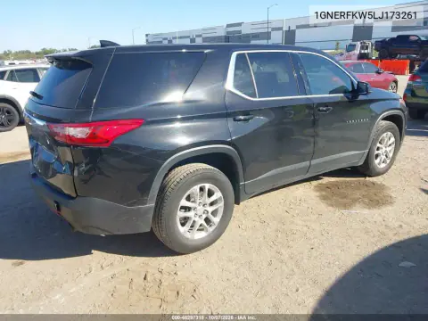2020 Chevrolet Traverse Fwd Ls VIN 1GNERFKW5LJ173261 фото 5