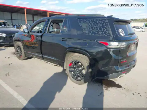 2020 Chevrolet Traverse Fwd Premier VIN 1GNERKKW0LJ177906 фото 4
