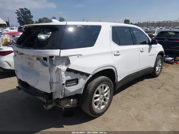 1GNERFKW7MJ236801 — 2021 Chevrolet Traverse, фото 4 с аукциона IAAI 14.10.2026, Задняя часть