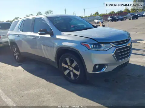 1GNERHKW4MJ162877 — 2021 Chevrolet Traverse, Левая / Правая сторона, фото до ремонта