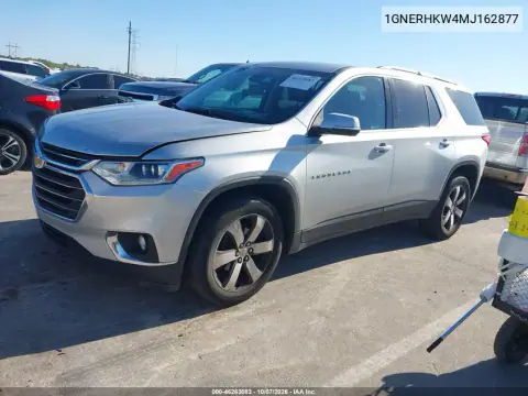 2021 Chevrolet Traverse Fwd Lt Leather VIN 1GNERHKW4MJ162877 фото 3