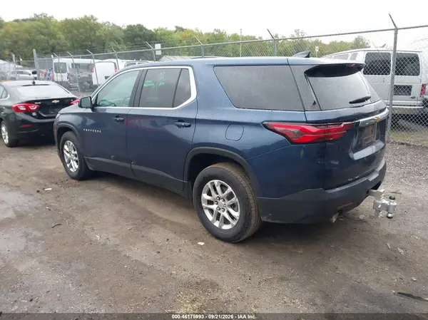 1GNEVFKW8NJ175455 — 2022 Chevrolet Traverse, фото 3 с аукциона IAAI, Передняя часть справа