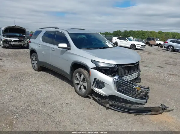 1GNERHKW7NJ139238 — 2022 Chevrolet Traverse, Передняя часть (Front End), фото до ремонта