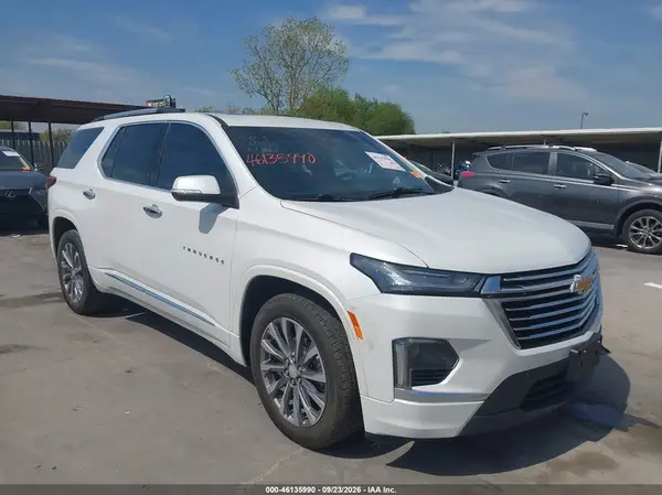 1GNERKKW8PJ327461 — 2023 Chevrolet Traverse, Левый бок (Left Side), фото до ремонта