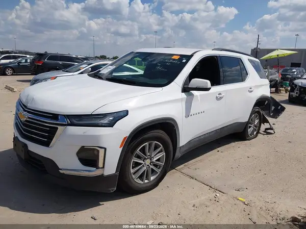 1GNERGKW5PJ212846 — 2023 Chevrolet Traverse, фото 2 с аукциона IAAI, Задняя часть слева