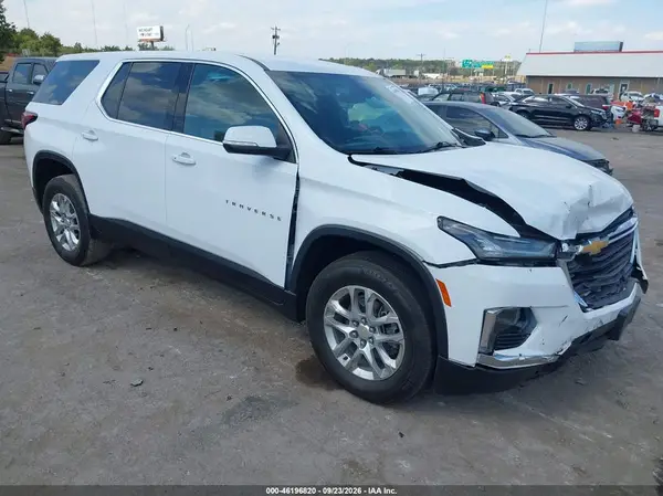 1GNERFKW9PJ325175 — 2023 Chevrolet Traverse, Передняя часть (Front End), фото до ремонта