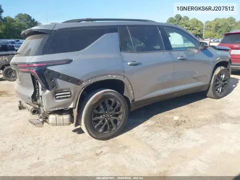 2024 Chevrolet Traverse Fwd Lt VIN 1GNERGKS6RJ207512 фото 5