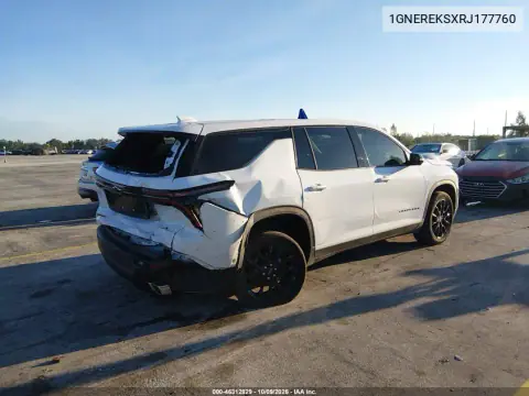 2024 Chevrolet Traverse Fwd Ls VIN 1GNEREKSXRJ177760 фото 5