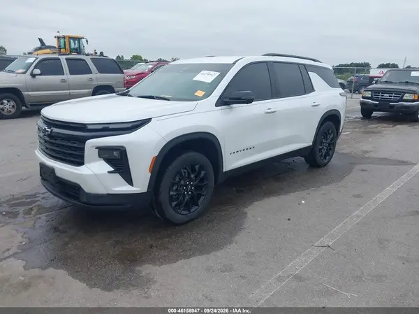 2025 CHEVROLET TRAVERSE VIN 1GNEVGRS0SJ139621 фото 2