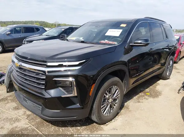 1GNERGRS8SJ169051 — 2025 Chevrolet Traverse, фото 2 с аукциона IAAI, Задняя часть