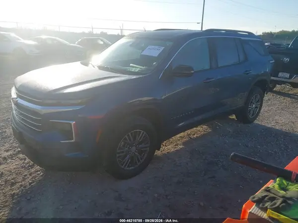 1GNEVGRS0SJ183845 — 2025 Chevrolet Traverse, фото 2 с аукциона IAAI, Задняя часть