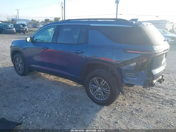 1GNEVGRS0SJ183845 — 2025 Chevrolet Traverse, фото 3 с аукциона IAAI, Задняя часть