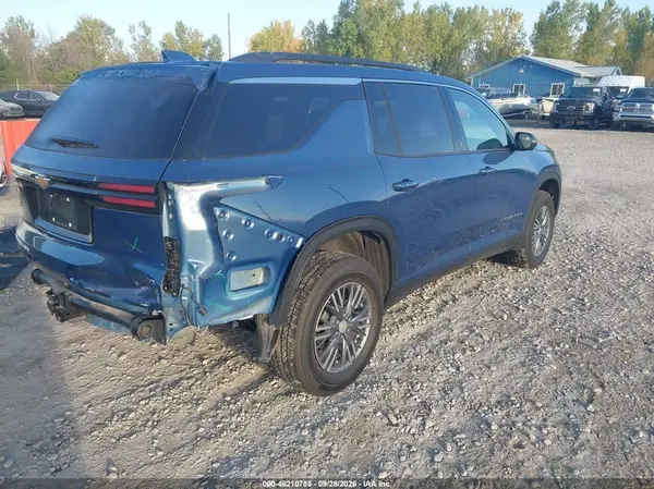 1GNEVGRS0SJ183845 — 2025 Chevrolet Traverse, фото 4 с аукциона IAAI, Задняя часть