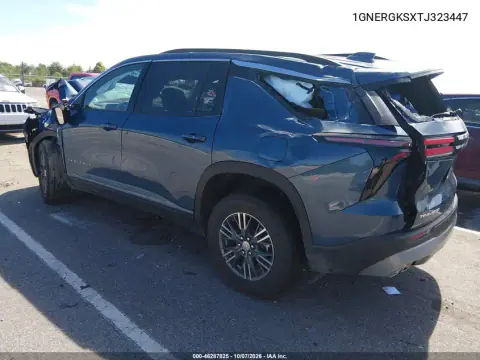 2026 Chevrolet Traverse Fwd Lt VIN 1GNERGKSXTJ323447 фото 3