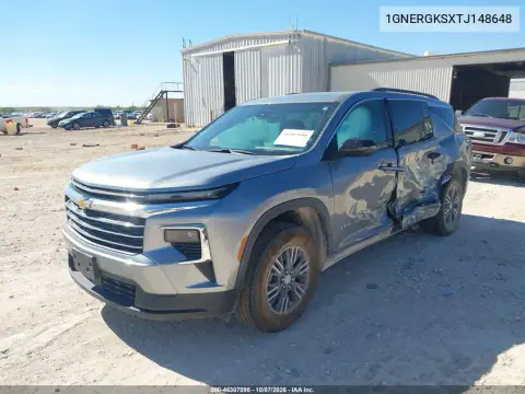 2026 Chevrolet Traverse Fwd Lt VIN 1GNERGKSXTJ148648 фото 3