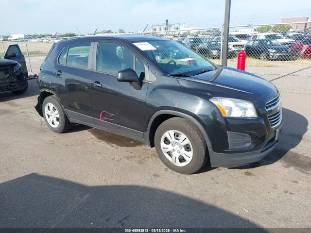 2015 Chevrolet Trax 1ls VIN KL7CJKSB4FB235970 фото 1