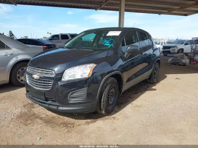 KL7CJKSBXGB709518 — 2016 Chevrolet Trax 1LS, фото 2 с аукциона IAAI 13.10.2026, Естественный износ