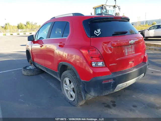 2016 Chevrolet TRAX 1LT VIN 3GNCJPSB4GL253926 фото 3