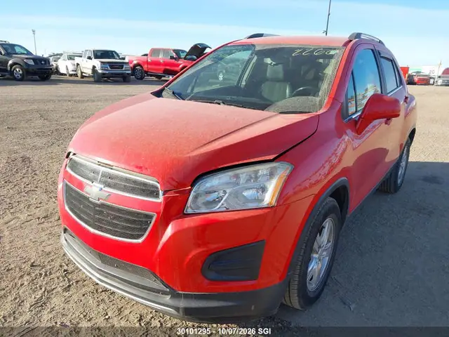 2016 Chevrolet TRAX 1LT VIN 3GNCJLSB8GL275310 фото 2