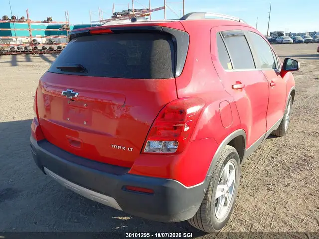 2016 Chevrolet TRAX 1LT VIN 3GNCJLSB8GL275310 фото 4