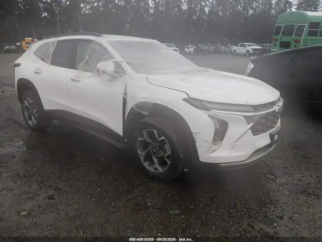 KL77LHEP3SC162102 — 2025 Chevrolet Trax FWD LT, Повреждения со всех сторон (All Over), фото до ремонта