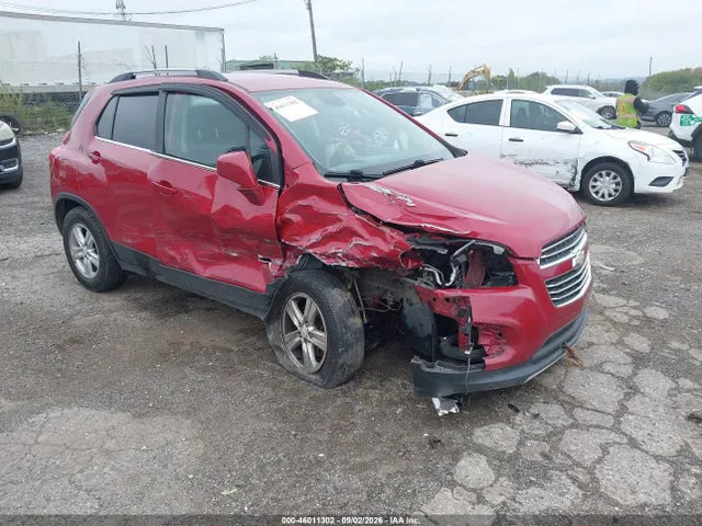 2015 Chevrolet Trax Lt VIN KL7CJLSB7FB253045 фото 1