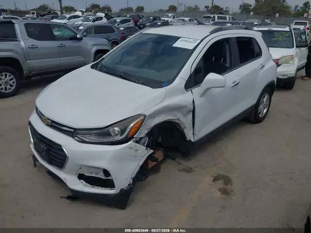 KL7CJLSB1JB583112 — 2018 Chevrolet Trax LT, фото 2 с аукциона IAAI 30.09.2026, Передняя часть