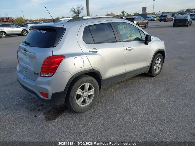 KL7CJLSM1NB529512 — 2022 Chevrolet Trax LT, фото 4 с аукциона IAAI 13.10.2026, Задняя часть
