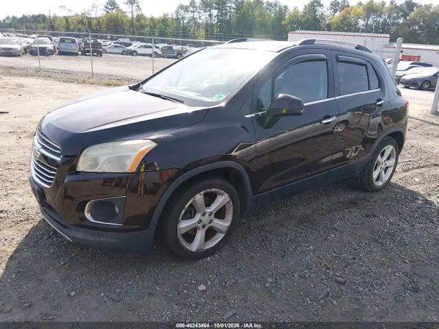 2015 Chevrolet TRAX LTZ VIN KL7CJNSB4FB059911 фото 2