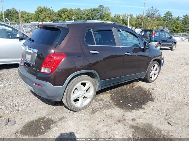 2015 Chevrolet TRAX LTZ VIN KL7CJNSB4FB059911 фото 4